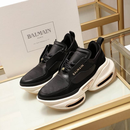 Balmain BBold Mixed Leather Fashion