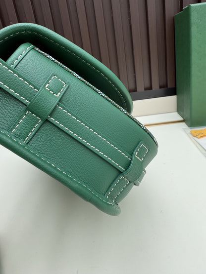 Goyard Belvedere PM Messenger Bag – Green