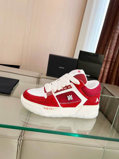 Amiri Crystal MA-1 Red White