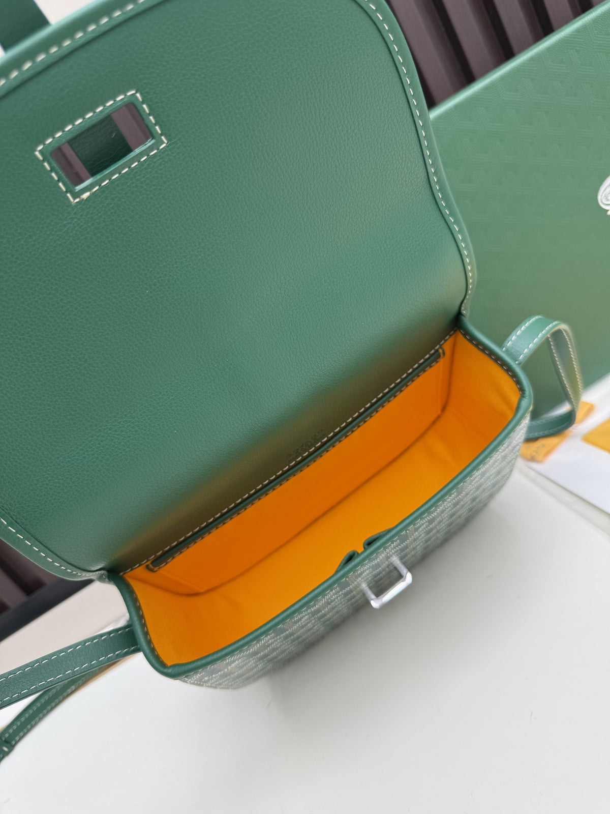 Goyard Belvedere PM Messenger Bag – Green