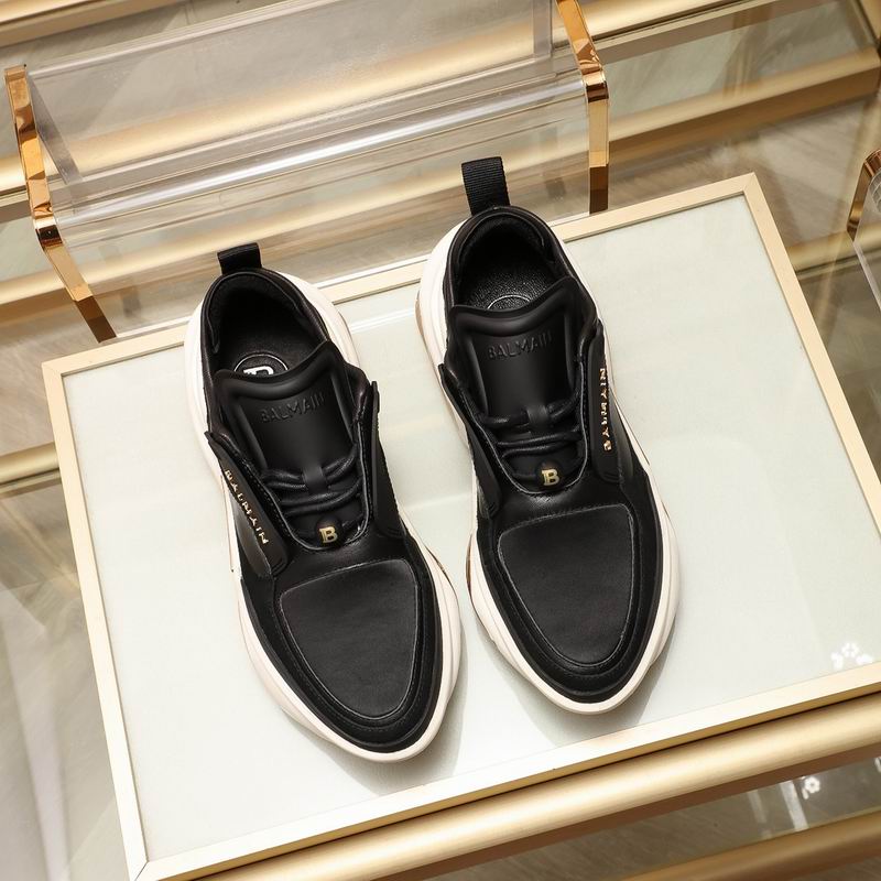 Balmain BBold Mixed Leather Fashion