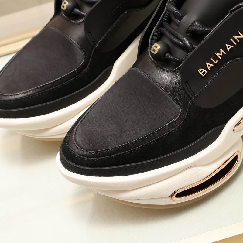 Balmain BBold Mixed Leather Fashion