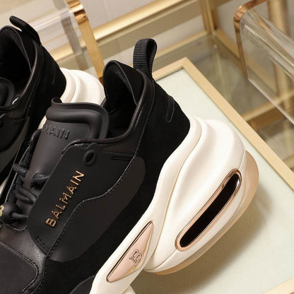 Balmain BBold Mixed Leather Fashion